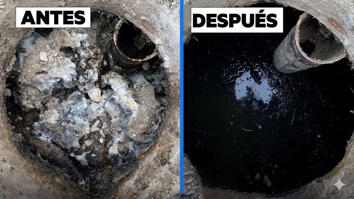 Limpieza Trampa de Grasa     